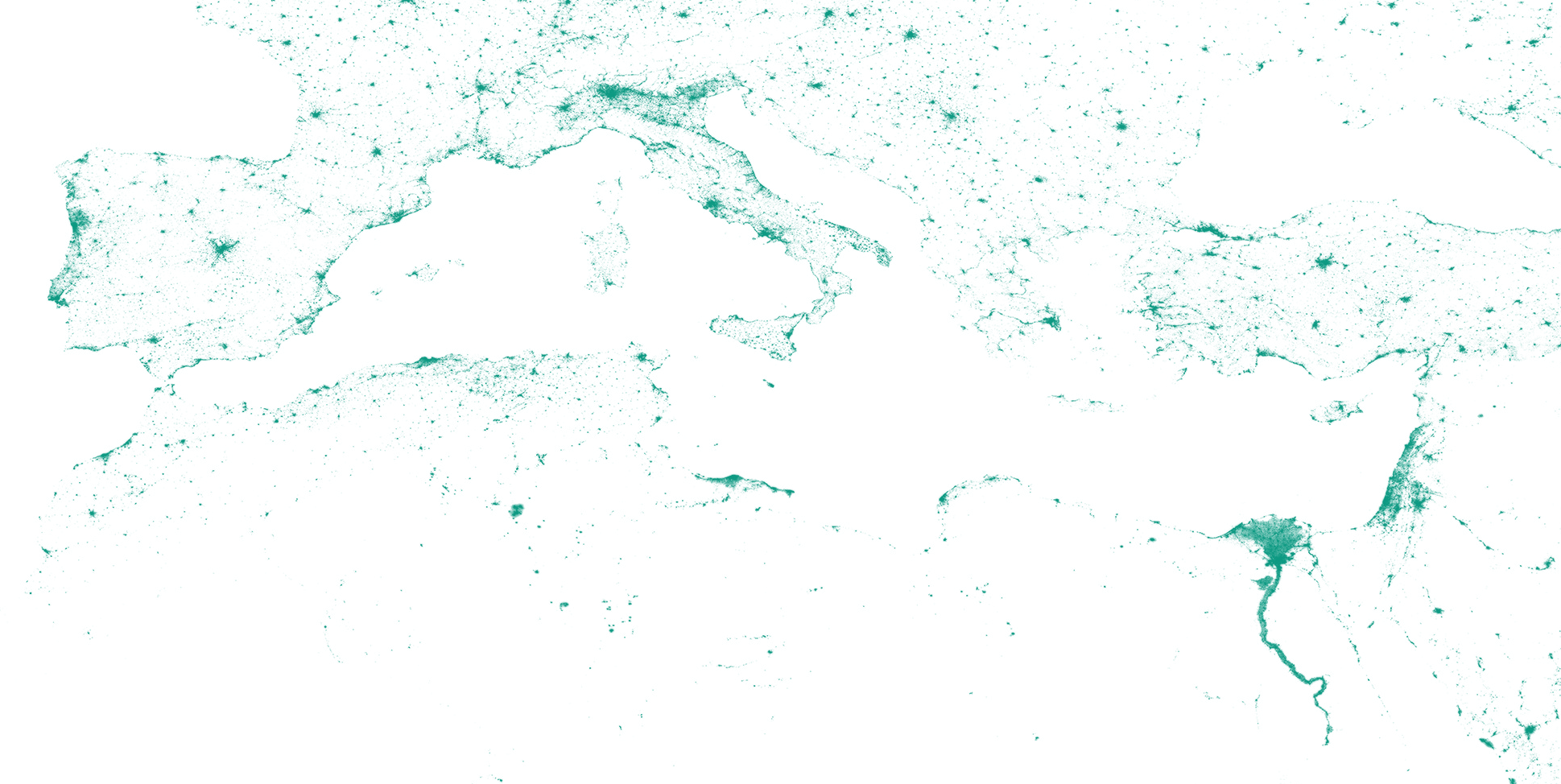Mediterranean map